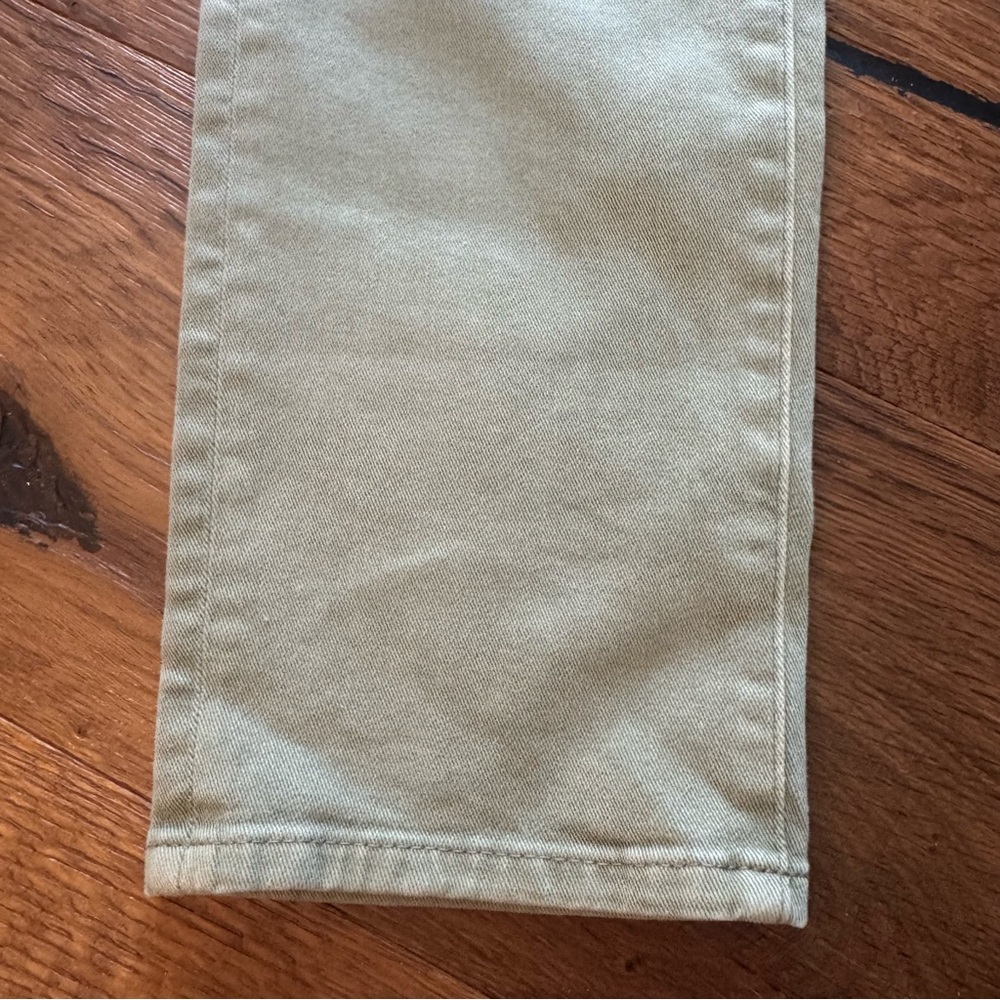 NWOT Ag Adriano Goldschmied Green Straight Leg Jeans 04-0139 - Picture 3 of 9